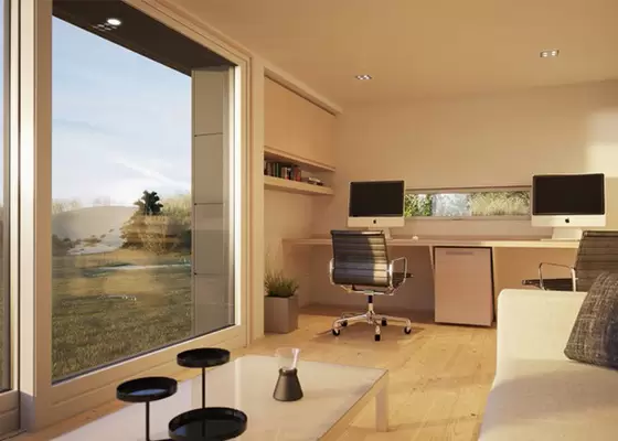 AS/NZS Standard Prefab Light Steel Garden/Yard Studio Granny Flat House Holiday Modular Home