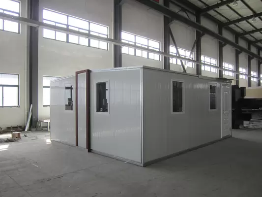 Foldable Movable Portable Emergency Shelter For After-Disaster Modular Light Steel Bunk House