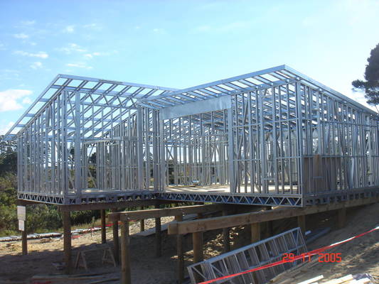 Two Storey Light Gauge Steel Villa With Light Weight And Quick Assemble Park Home