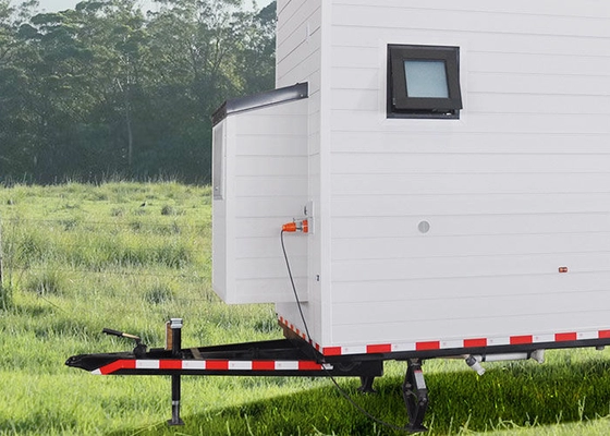 Modern Tiny House On Wheels Prefab Home With 2 Bedrooms And Solar Panels