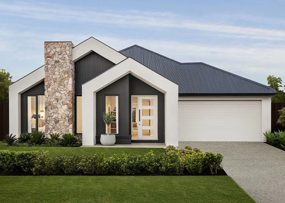 Prefabricated  Prefabricated House Building Light Steel Prefab Home Beautiful Wooden Bunglalow