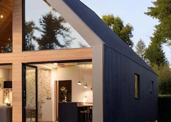 Prefabricated Cabins With Light Steel Framing Beautiful Wooden House Resort Bunglalow