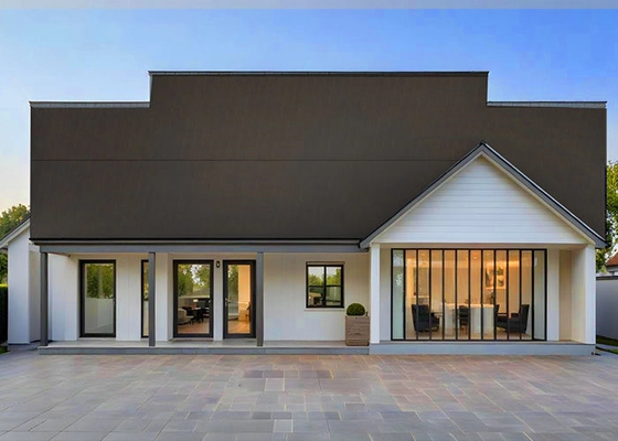 Prefabricated House Luxury Villa Light Gauge Steel Framing Secifications With Australia Stanard