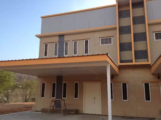 Town House Prefabricated Villas/Prefab Two Family Houses Green Prefab Homes