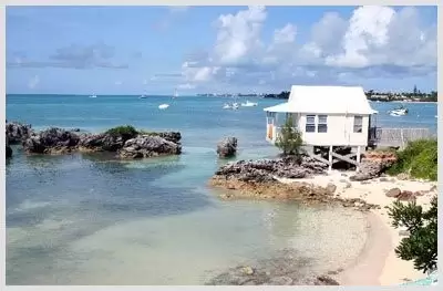 Prefabricated Bali Bungalow , Vanuatu / Light Gauge Steel Framing System Thailand Overwater Bungalows For Hotel