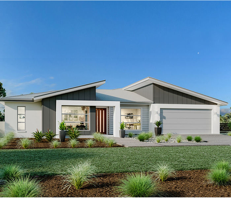 American Style 1-2 Story Prefab Single Family Home Customizable Modular Design Luxury Villa