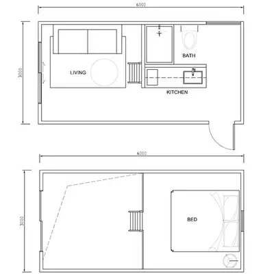 European Standard Prefab Steel House Wooden Cabin Chalet Loft Storey Light Steel Frame