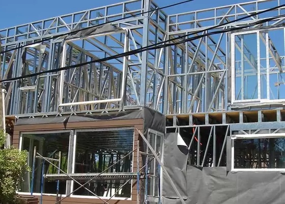 Wonderful Decorate Holiday Style Homes , Prefabricated Integrated Homes Steel Bearers And Joists