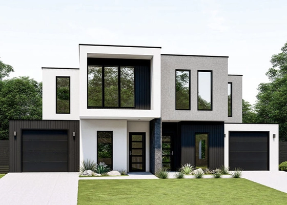 Cost Efficient Luxury Villa Kit Prefab Light Gauge Steel Frame House