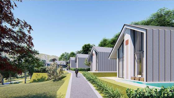 Modern Tiny Living With Air Conditioning Optional