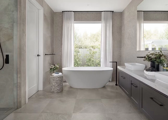 ICC EN-1090 2 Storey Prefabricated Light Steel Framing Villa House With Big Windows