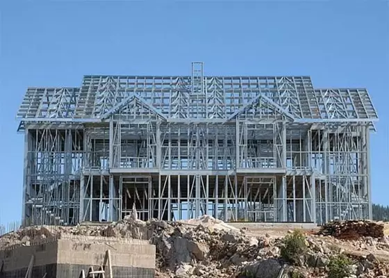 AS/NZS/USA Standard Prefab Light Steel Frame House For Living Luxury Modular Hotel Unit