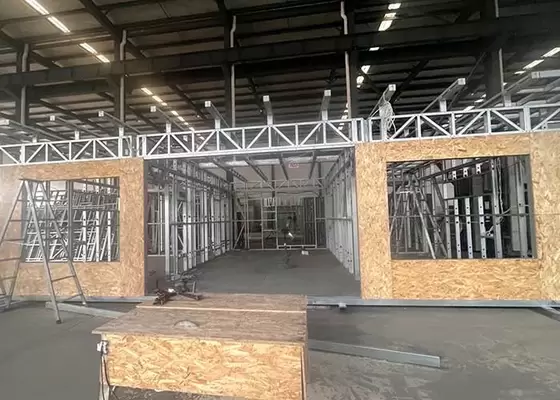 Factory Price 0.75mm Light Steel Frame Modern Prefab Mobile Homes EU/AU Standard Prefab House Custom House