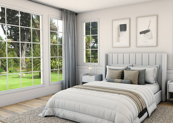 Eco Friendly Quick Assemble Modern Luxury Prefab House Villa Light Steel Frame