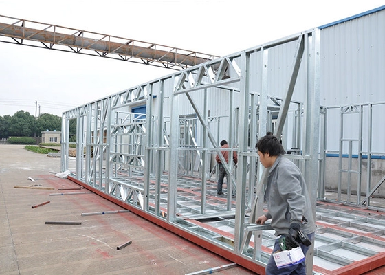 Small Factory Direct Modern Prefab Light Gauge Steel Park Home Modular House Kits