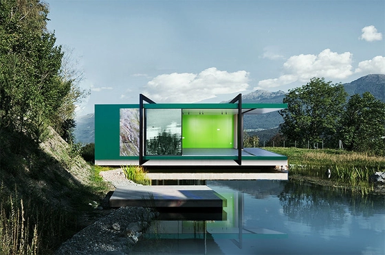 Prefabricated Homes Modular With AS4600 Light Steel Frame Garden Pergola