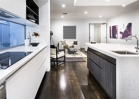 ICC-ES Luxury 3 Bedroom Villa Prefab Light Gauge Steel House Movable Steel Fascia Board