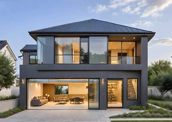 Modular Wooden Prefabricate  House Kit Home Luxury Villa