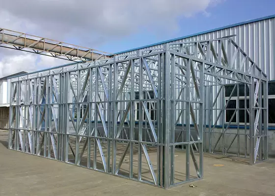 Hot Sale Fast And Easy Construction Light Steel System Durable House Villa Ready To Ship