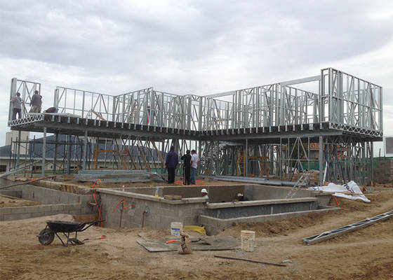 Sustainable Light Gauge Steel Frame AS4600  Prefabricated Homes And Apartments