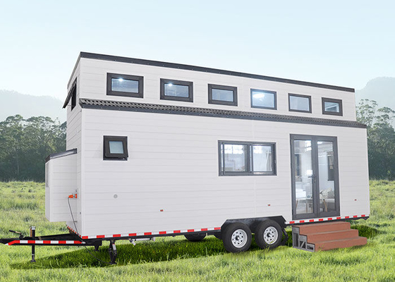 40ft Tiny House With Solar Panels Portable Prefab Home With 1 Bedroom