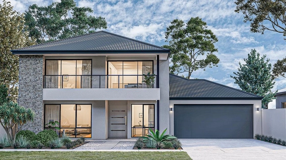 3 Bedrooms Luxury Prefab Houses Light Steel Frame Hosue Kits