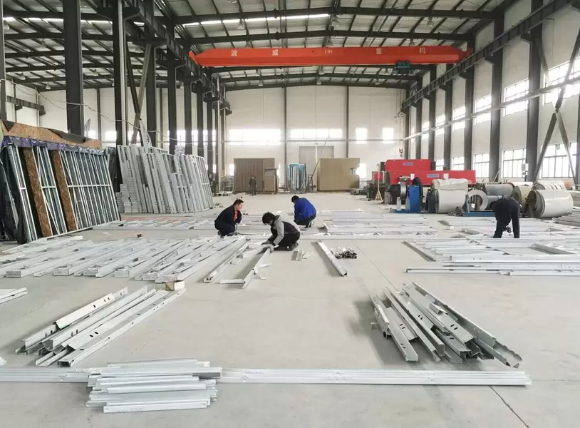 NINGBO DEEPBLUE SMARTHOUSE CO.,LTD manufacturer production line