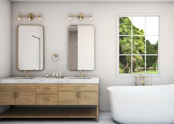 AS / NZS / USA Prefabricated Modular Homes Luxury Villa House Design For Sale