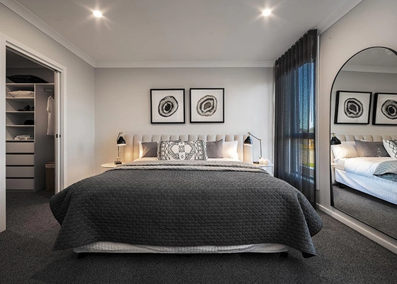 AS / NZS / USA Prefabricated Luxury Villas Durable Efficient Homes Light Steel Frame Hosue