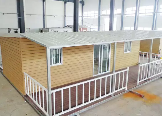 EU/USA/NZ/Australia Standard Light Steel Frame Modern Moveable Foldable House  Prefab Granny Flat