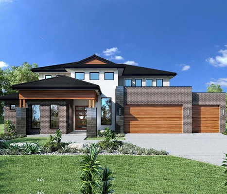 Fast Construction Movable Modern Villa With Light Steel Structure For Luxury Living