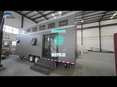 US Stander Eco-Conscious Living And Architectural Ingenuity Prefabricated Tiny House On Wheels