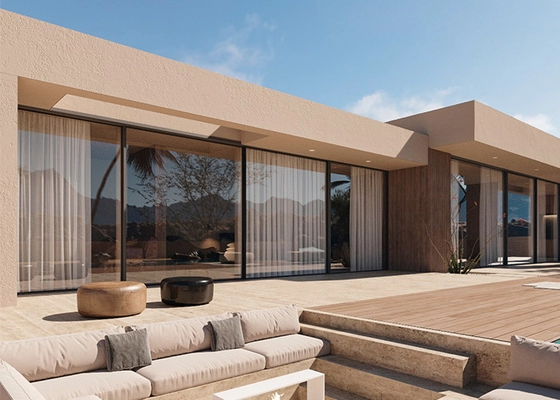 Sustainable And Modern Prefabricated Homes Light Steel House Community In Australia