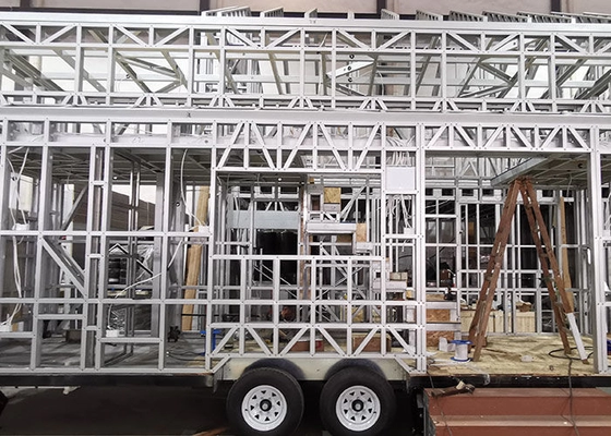 Tiny House With 2 Bedrooms And Patio Prefabricated Mobile Home Tiny Homes Ready To Ship