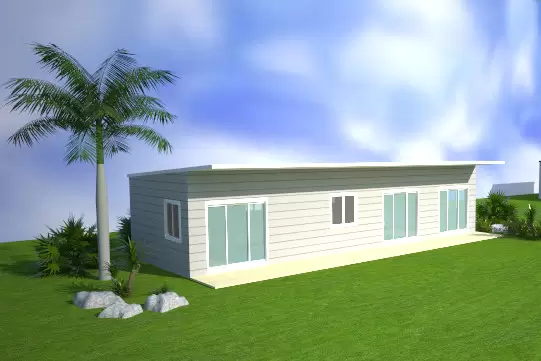 MultiFunction Prefabricated Australian Standard Granny Flats Small Modular apartments