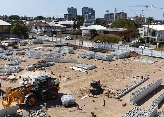 3 Storey Prefabricated Apartment Buildings With Light Steel Frame House Lgs Construction