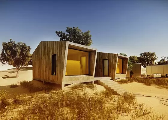 Australia Standard Design Prefab Garden Studio For Work And Holiday