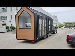 Prefab Kit Home Modern Prefabricated Tiny House With Double Glazing Windows