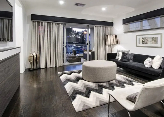 ICC-ES Luxury 3 Bedroom Villa Prefab Light Gauge Steel House Movable Steel Fascia Board