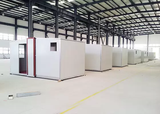 Foldable Movable Portable Emergency Shelter For After-Disaster Modular Light Steel Bunk House