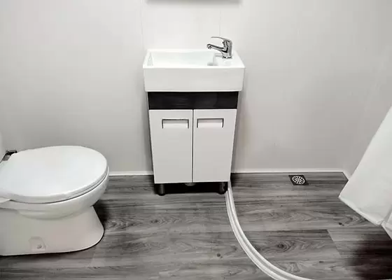 Austrilia Standard Light Steel Prefabricated Tiny House On Wheels With WPC Board Wall