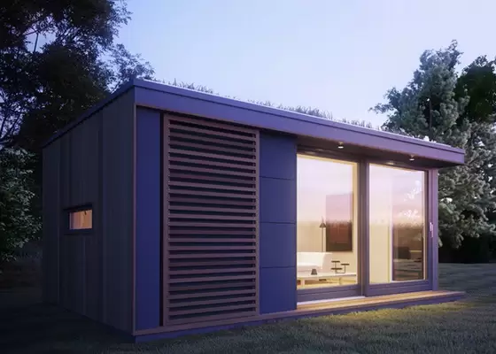 AS/NZS Standard Prefab Light Steel Garden/Yard Studio Granny Flat House Holiday Modular Home