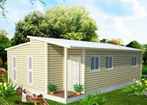 Fast Assemble Low Cost House /  Bungalow For living