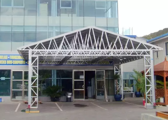 Quick Installation Customized Light Steel Frame Prefab Storeroom/Factory/Metal Garage