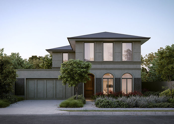 China Commercial Buildings Prefabricated House 2 Storey 5 Bedroom Steel Hosue