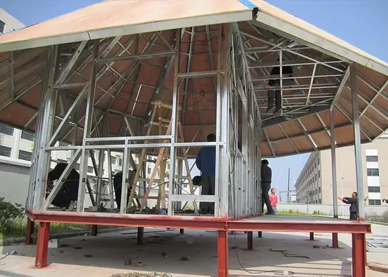 Beautiful Roof Framing Holiday Bungalows , Australia light steel roof truss Prefabricated OverWater Bungalow