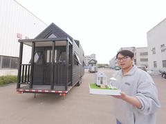 Tiny Homes on Wheels by Movable Roots | US/AS Modern trailer hosue ready to ship