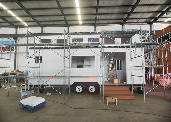 Tiny House With Bathroom And Kitchen Luxury Prefabricated Home Ready To Ship