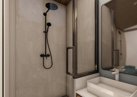 UK Prefab Garden Studio With Light Steel Frame Cabin Granny Flat Hosue Kits