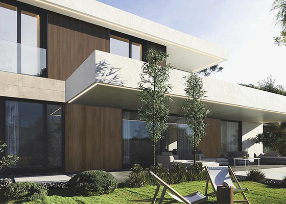 4 Bedroom Steel Structure Frame Building Prefab House Luxury Villa Steel House Kits